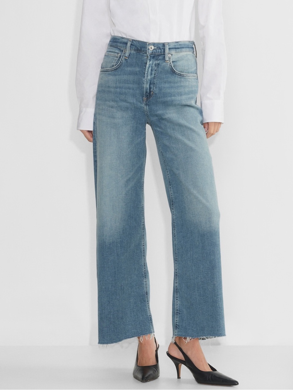 COH NWOT Lyra Crop Wide Leg Jean in Abliss Size 27
